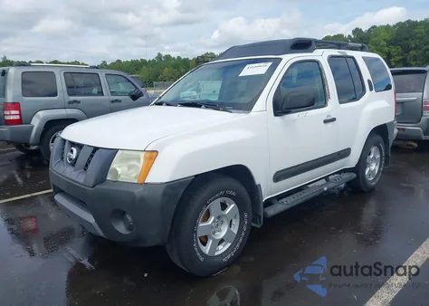 2006 Nissan Xterra S z USA, uszkodzony, nr VIN 5N1AN08U26C554897